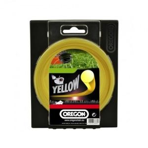 Леска триммерная "Oregon" ROUNDLINE YELLOW 2,4х90м 90156Е круг желтая