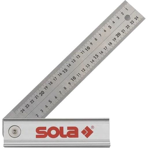 Угольник складной SOLA Quattro, 300х170 мм 56017001
