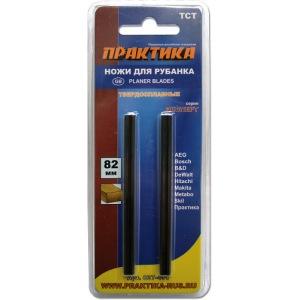 Ножи для рубанка ПРАКТИКА 2 шт ТСТ 82х5,5мм  037-411