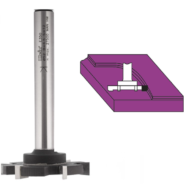 Фреза профильная Klein S 12 D 52х6,5 0,5х45 гр. Z 6 DX E350.520.R в Казани