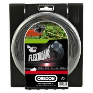 Леска триммерная "Oregon" FLEХIBLADE 3,0х37м 111082Е квадрат зубчатая в Казани