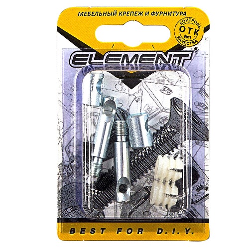 Набор для стяжки фасада из ДСП Element №5 18мм. 2комп. 8 085 080850