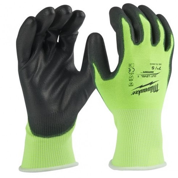 Перчатки сигнальные с сопротивлением порезам Milwaukee 4932479917