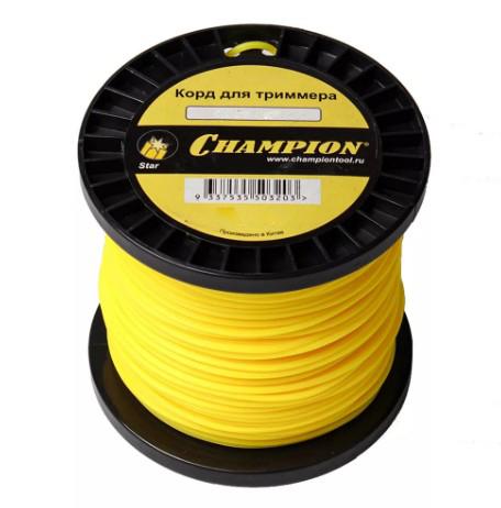 Леска тримерная CHAMPION  Round 4.0мм* 95м (круглый)+нож  C5063