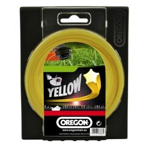 Леска триммерная "Oregon" STARLINE YELLOW 1,3х15м 99150Е звезда желтая в Казани