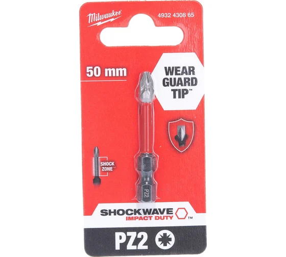 Насадка Milwaukee SHOCKWAVE PZ2 50мм (1шт) 4932430865