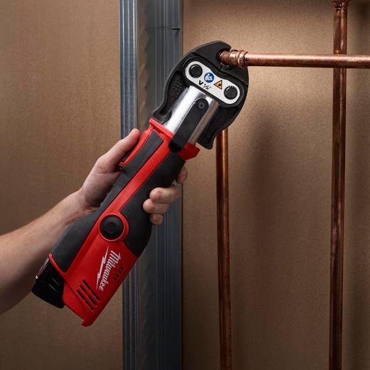 Аккумуляторный пресс-инструмент Milwaukee M12 HPT-202C TH-KIT (Li-Ion2Ач)