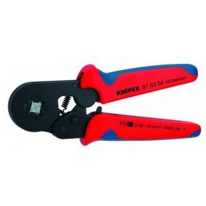 Пресс-клещи для контактных гильз "KNIPEX" 0,08-16мм/кв, 180мм.  KN-975304