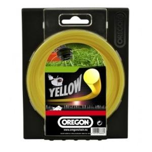 Леска триммерная "Oregon" ROUNDLINE YELLOW 1,3х15м 90150Е круг желтая