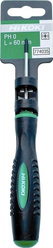 Отвёртка крестовая Hikoki Ph0/60MM 774035