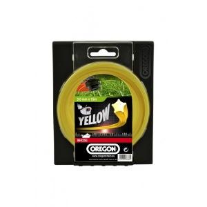 Леска триммерная "Oregon" STARLINE YELLOW 3,0х15м 99425Е звезда желтая