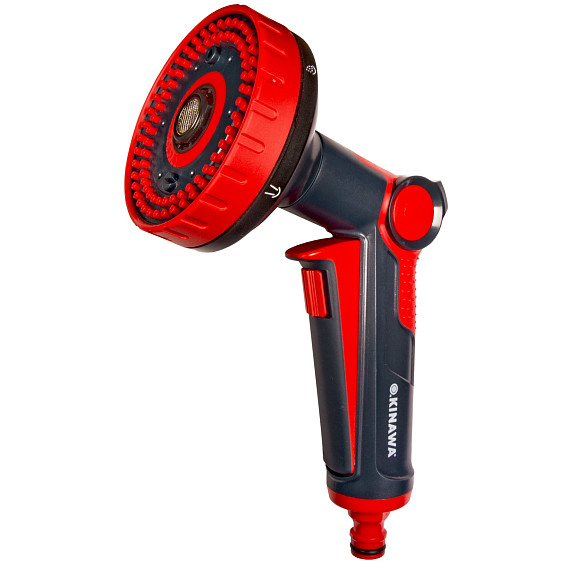 Пистолет-распылитель OKINAWA 6 режимов, пластиковый, с клавишей 2512 в Казани