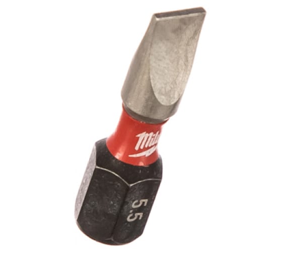 Насадка Milwaukee SHOCKWAVE SL0,8x5,5 25мм (2шт) 4932430902