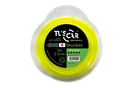 Леска для триммера TUSCAR Shuriken,3,0mm*48m 101101530-48-1 в Екатеринбурге