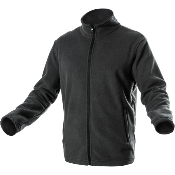 Толстовка флисовая HOEGERT PASADER черная XL (54) HT5K384-1-XL