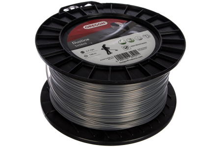 Леска DUOLINE 2,7MM X  140 M (катушка) OREGON (10013160/150420/0197041, 250) 545829 в Екатеринбурге