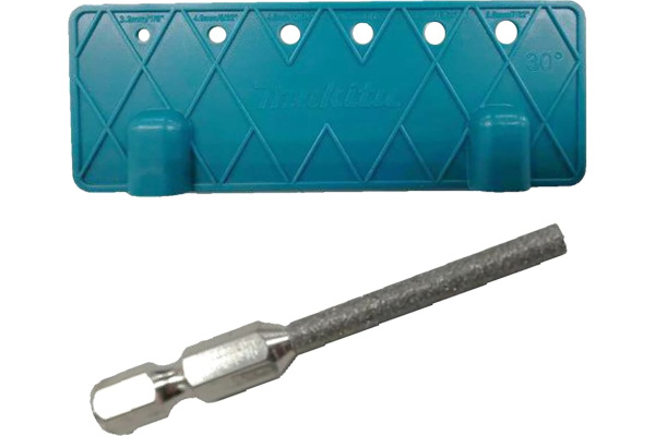 Напильник-бита 4.0 мм с шаблоном МАКITA  D-75611