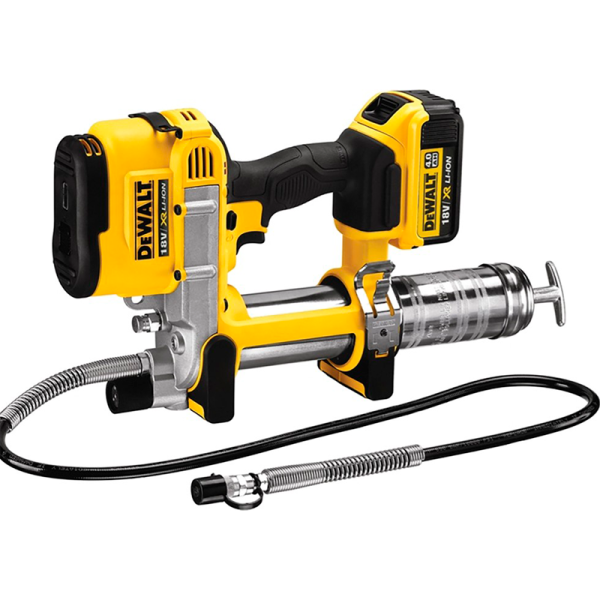 Пистолет смазочный аккумуляторный DeWalt DCGG571M1-QW