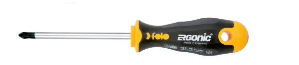 Отвертка Ergonic  Felo крестовая PZ 2X100 40120310 в Екатеринбурге 
