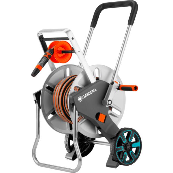 Тележка для шлангов с комплектом для полива AquaRoll M Easy GARDENA 18547-20.000.00 в Екатеринбурге
