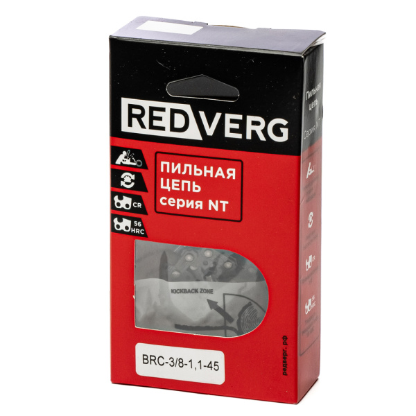 Цепь REDVERG 45зв, 3/8, 1,1 мм BRC-3/8, 1,1-45