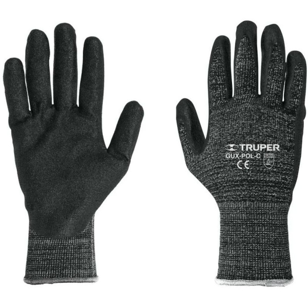Перчатки защитные рабочие Truper GUX-POL-M 17065