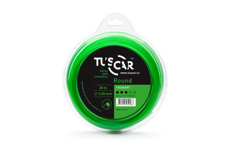 Леска для триммера TUSCAR Round Standart 3,0mm*28m 10111330-28-1 в Екатеринбурге
