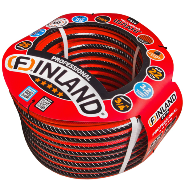 Шланг поливочный FINLAND ПВХ 3/4" 25м  2576 в Казани