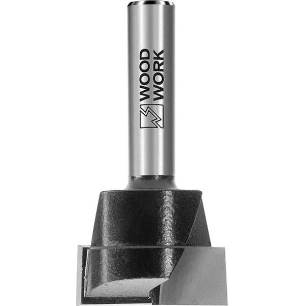 Фреза прямая в врезным зубом D=38,1 I=16 L=67 S=12мм Woodwork 917.3816.12