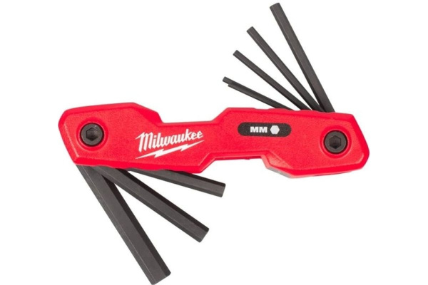 Набор Milwaukee из 8 складных Hex ключей 1.5-8мм 4932480978