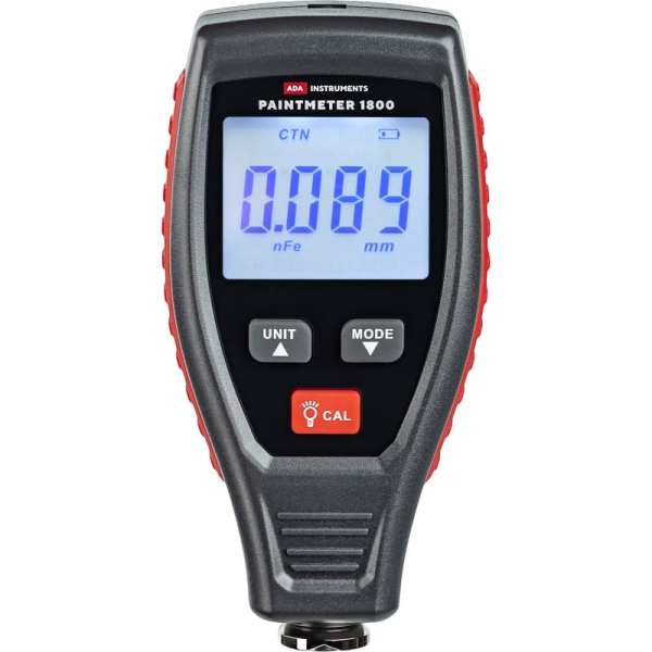 Толщиномер лакокрасочного покрытия ADA PaintMeter 1800  А00656 в Екатеринбурге