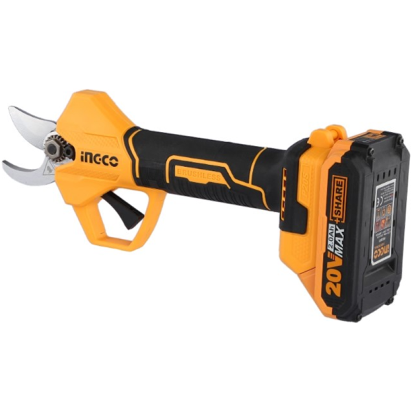 Аккумуляторный секатор INGCO CSSLI202581 в Казани