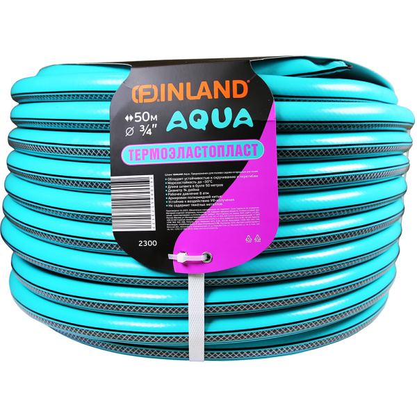 Шланг FINLAND SELVA фуксия ТЭП 3/4", 50м, 3-слойный  2300 в Казани