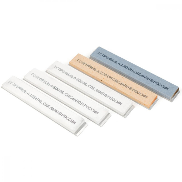 Набор камней для заточки TSPROF профиль A 5шт.  TS-SH2001500 в Казани