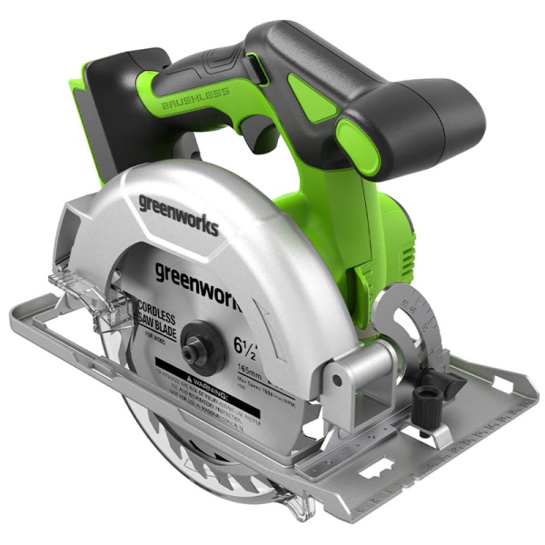 Пила циркулярная Greenworks  GD24CS165  1501607 в Казани