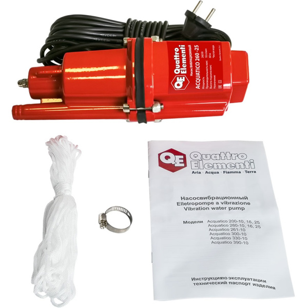 Насос вибрационный Quattro Elementi Acquatico 260-25 791-769 в Екатеринбурге