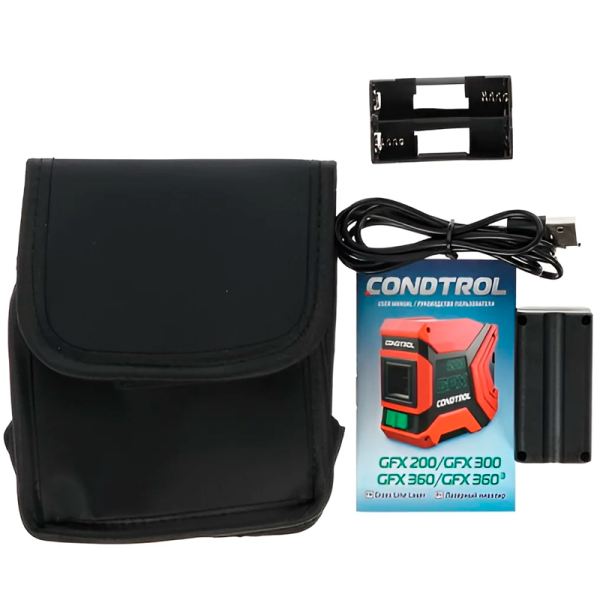 Нивелир лазерный CONDTROL GFX360-3 20/40 метров  1-2-222 в Екатеринбурге