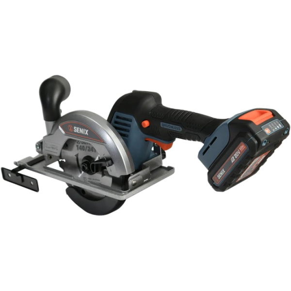 Циркулярная пила аккумуляторная SENIX PSCX2-M4-EU 20В б/щ 1 АКБ 4.0 Ач + ЗУ КЕЙС в Казани