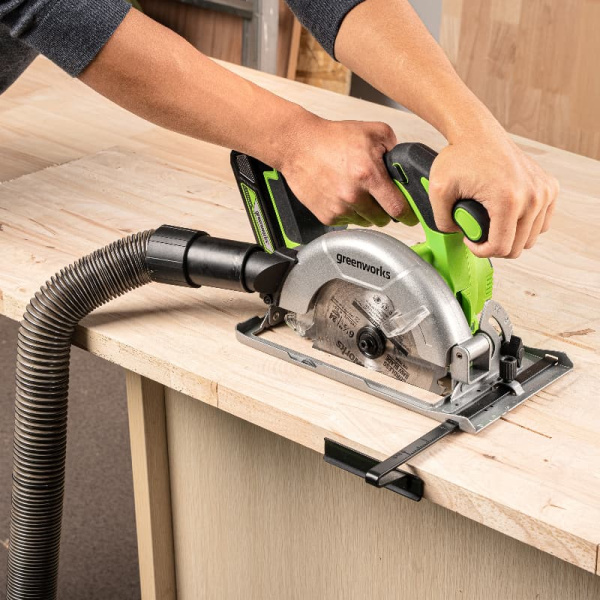 Пила циркулярная Greenworks  GD24CS165  1501607 в Казани