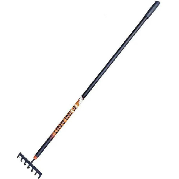 Грабли FINLAND стальные 170x1235мм 7 зубьев, алюминиевый черенок  2336 в Казани 