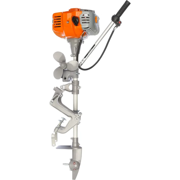 Мотор лодочный "CARVER" MHT-3.8S (3,8л.с., 62см3,винт мет.3-х лопаст.,положение реверса, Easy-start)