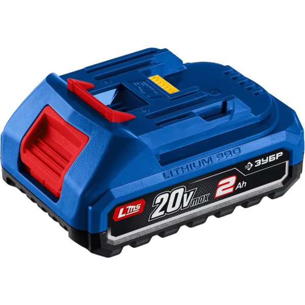 Аккумулятор ЗУБР Power PRO LMS (ЗУБР-Makita), 20 В, 2.0 А·ч Профессионал BP-P-20-2