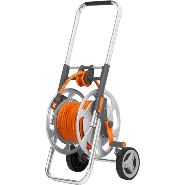 Металлическая тележка со шлангом 20м. и набором для полива DAEWOO DWR 2121