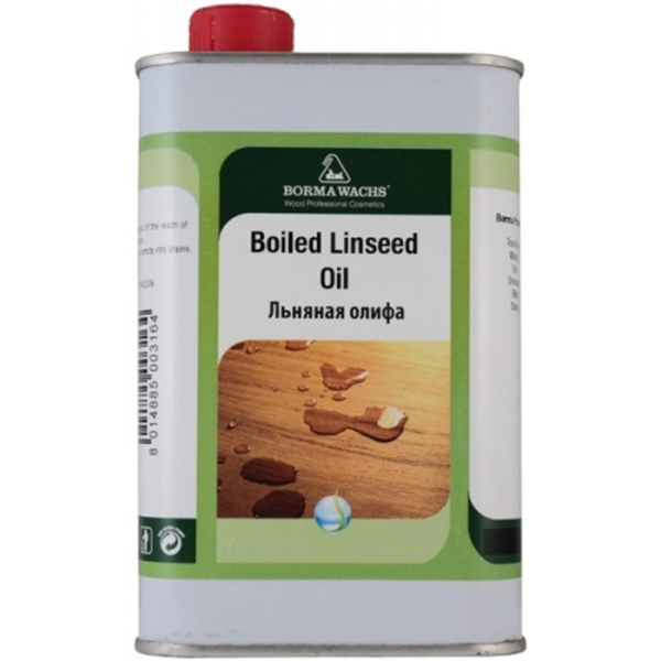 Масло льняное Borma Linseed Boiled Oil 500мл.