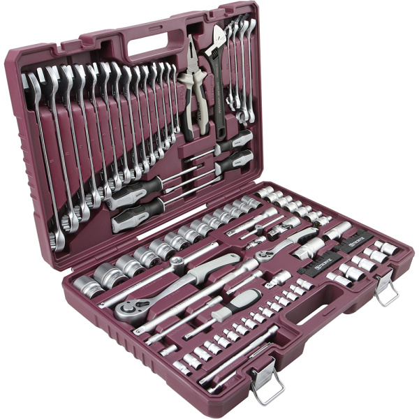 Набор инструмента THORVIK 1/4", 1/2"DR, 101пр. 054011 в Казани 