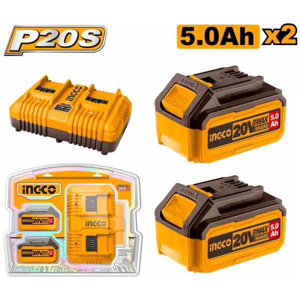 Набор аккумуляторов и зарядки INGCO INDUSTRIAL  FBCPK2425F в Казани