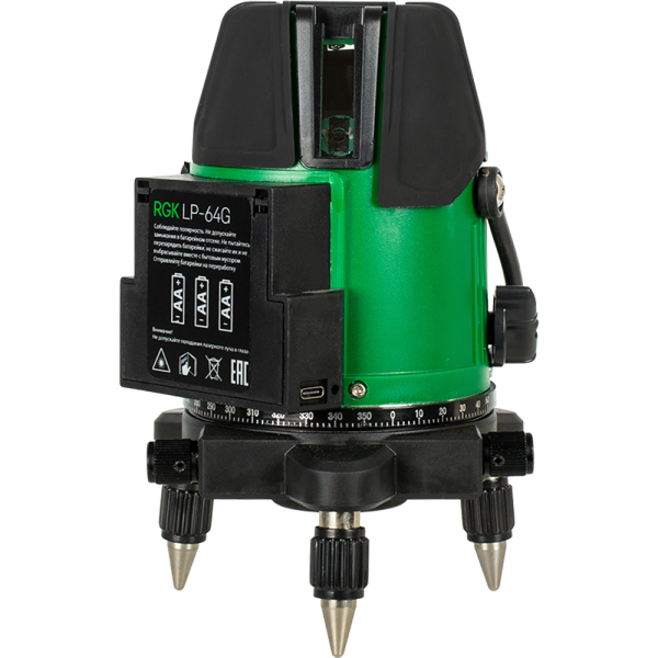 Лазерный нивелир RGK LP-64G 775298 в Екатеринбурге