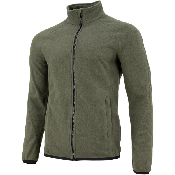Толстовка флисовая Brodeks KS211, хаки  (XL) КА-00004099-XL в Екатеринбурге