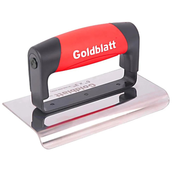 Эджер GOLDBLATT 1/2" из нержавеющей стали 150х75мм, радиус 16мм  G06953 в Екатеринбурге 