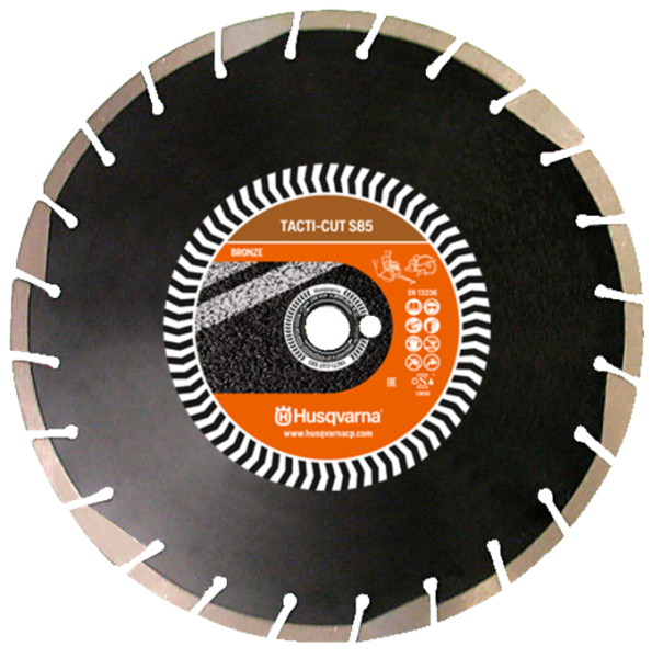 Алмазный диск HUSQVARNA TACTI-CUT S85 400 10 25.4/20  5798166-30 в Екатеринбурге